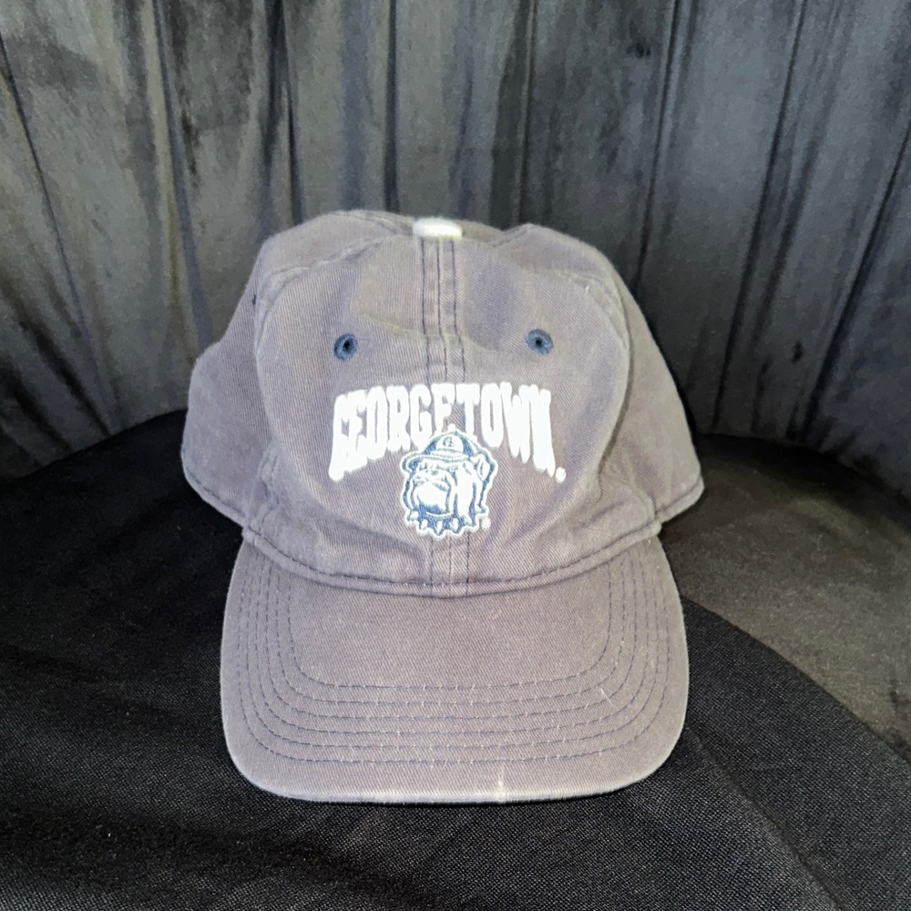The Game Navy Blue Georgetown Embroidered Cap